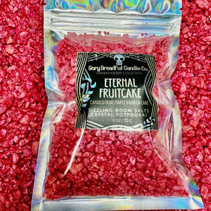Eternal Fruitcake Sizzling Room Salt Potpourri: Candied Fruit Maple Vanilla Cake